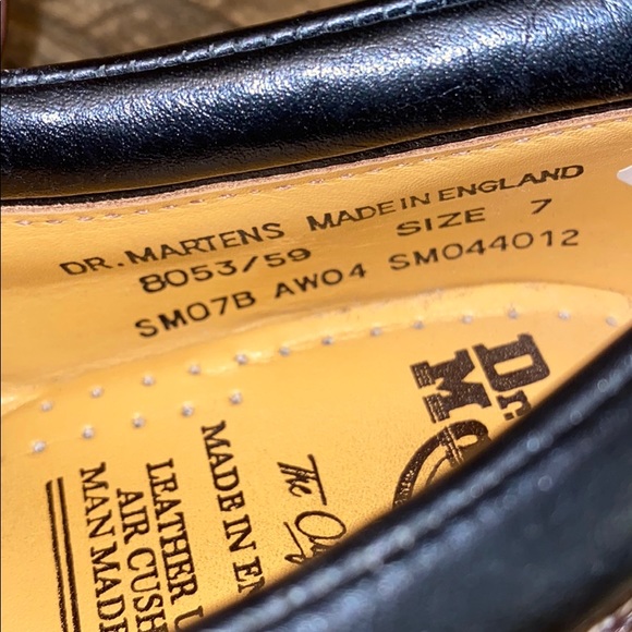 Vintage DR.MARTENS made in England size 7 - Picture 7 of 8